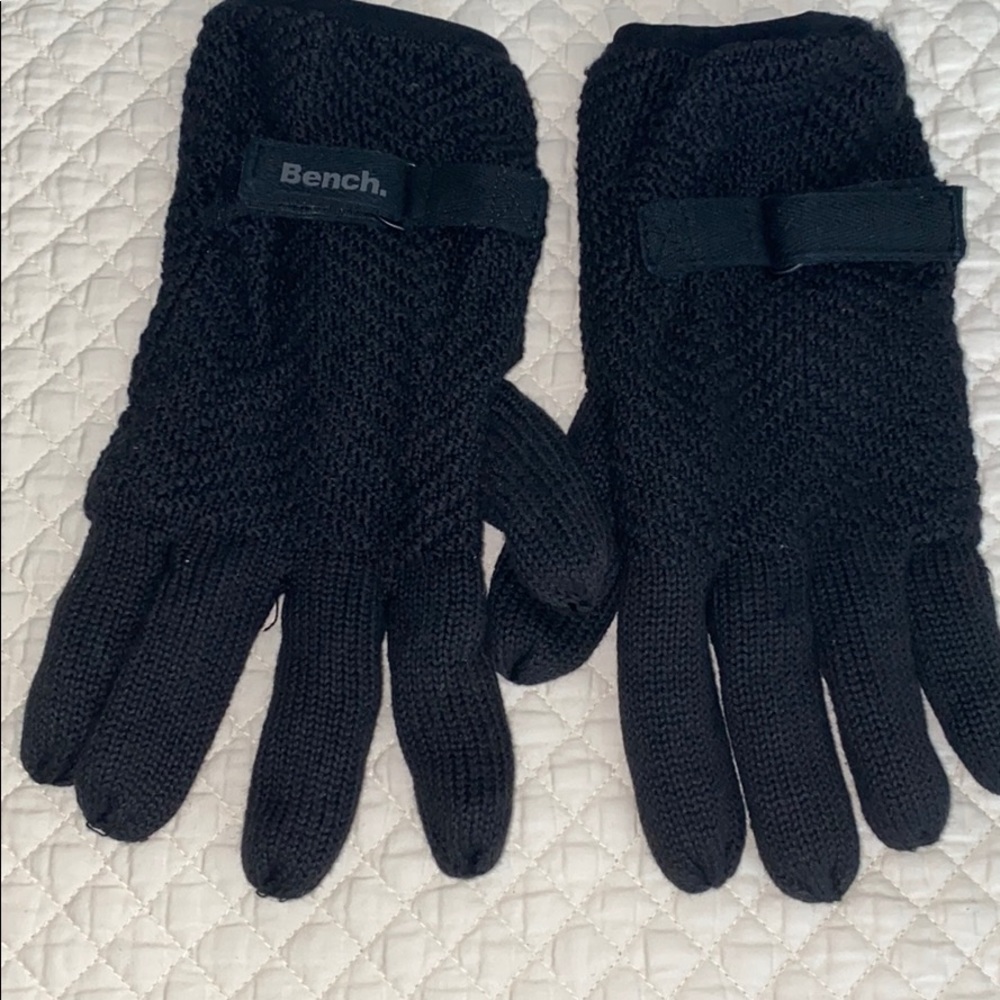 Bench Men’s Knit Cotton and Fleece Gloves